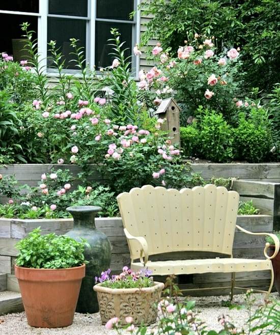 Patio patio design ideas roses