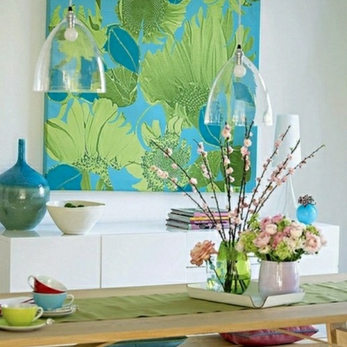 home trends green blue