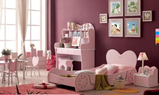 Modern kids ideas pink girl design
