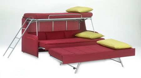 Mr Hide bunk beds sofa conversion