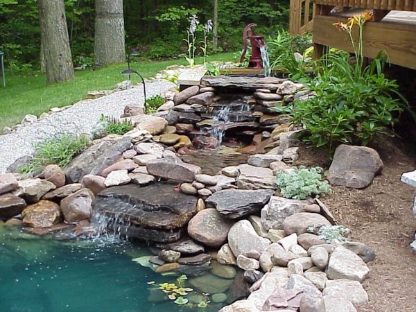 Natural Stone Fountain Pond 