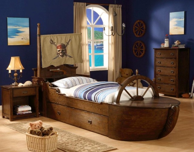 Pirate theme kids furniture design idea