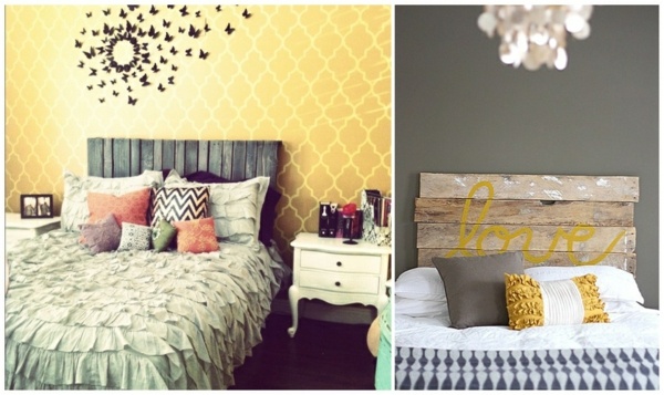 bedroom furniture wooden board headboards