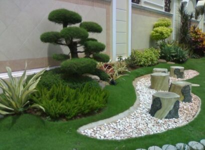 Small-Trees-Garden-Stones
