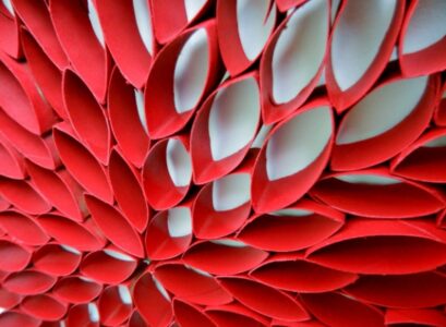 Wall-decoration-Craft-Ideas-Red