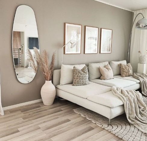 wall painting ideas 2025 urban taupe collor