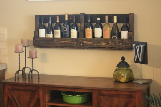 Wine storage furniture dining room
