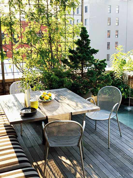 balcony and roof terrace design ideas patio furniture pool