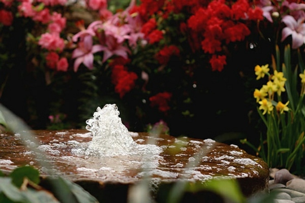 beautiful fountain for the garden