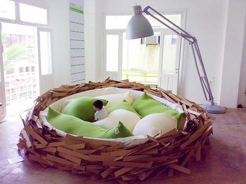bird nest bed creative beds