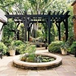 black-wooden-pergola