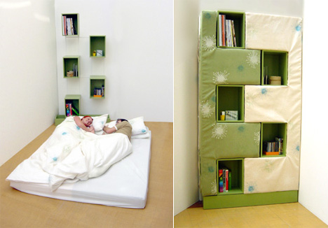 bookshelf bed unusual and creative beds