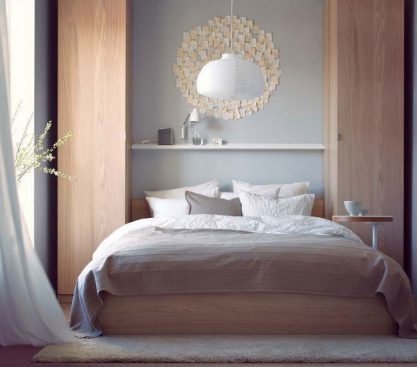 classic bedroom furniture design beige light wood