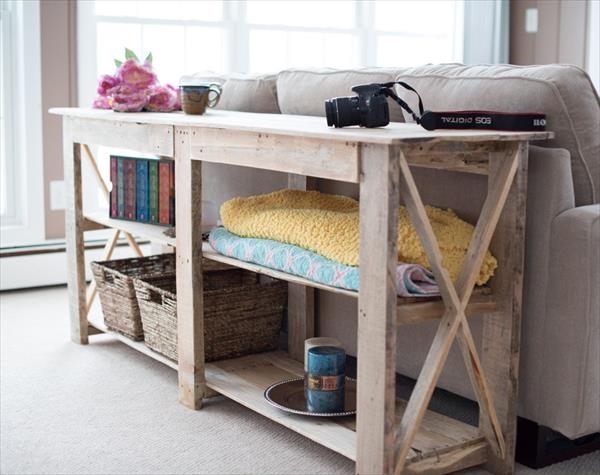 diy pallet durniture ideas buffet and sofa side table storage