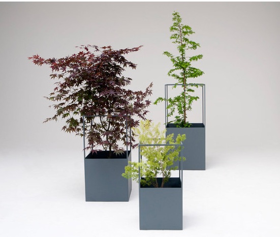 garden design ideas flower pots aluminum fiberglass