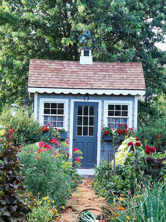 garden shed ideas country house