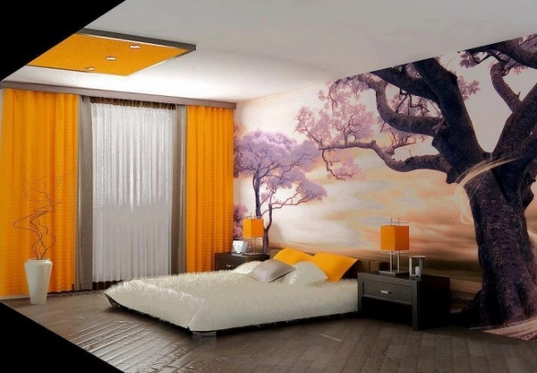  ideas yellow accents Japanese wall decoration