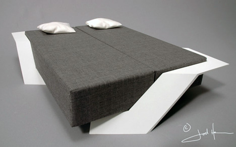 joel Hesselgren design bed