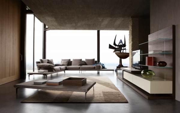minimalist sofa living room