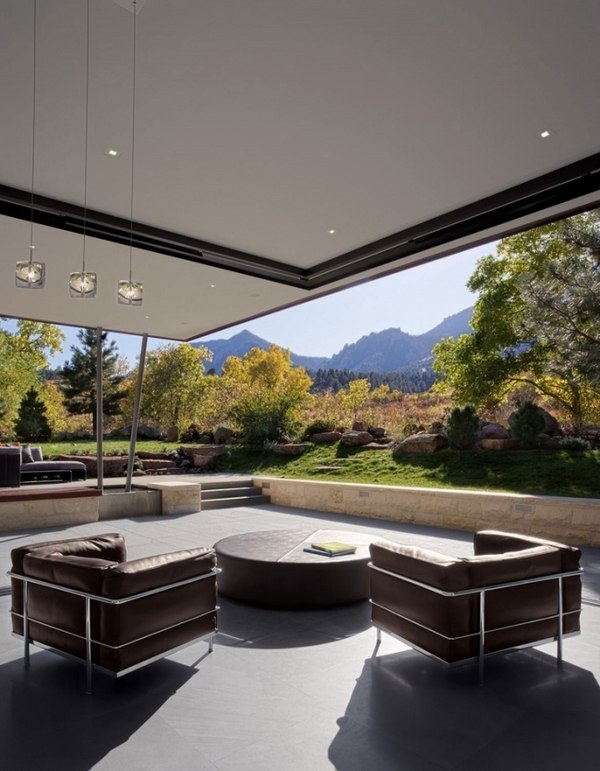 patio design ideas indoor use glass sliding doors