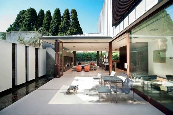 patio design ideas roofed sun deck