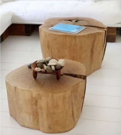 small decorative tables trunk