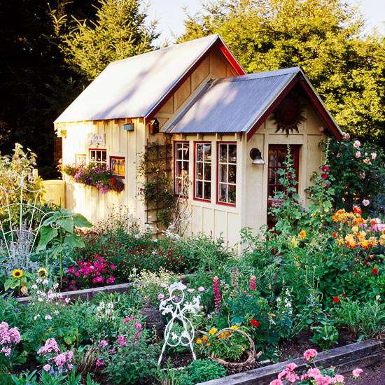 small shed versatile use decoration