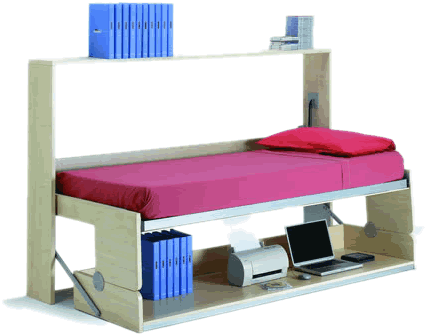 tale murphy bed  desk bed optimal space utilization