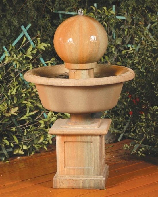 Ball Fountain terracotta