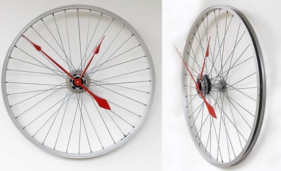 watches with bicycle parts