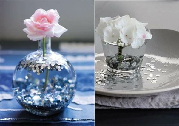 DIY Flower arrangements wedding decoration ideas