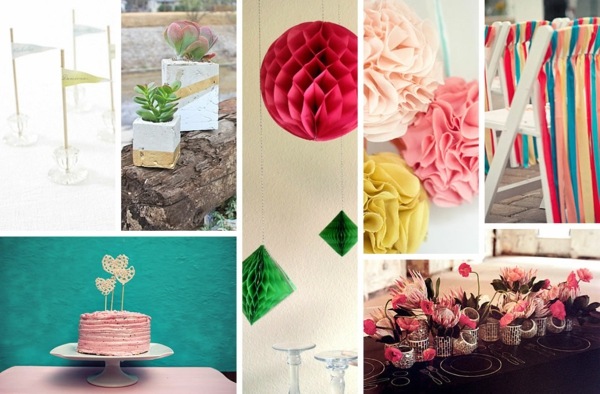 DIY Summer Wedding Decoration ideas craft ideas guide