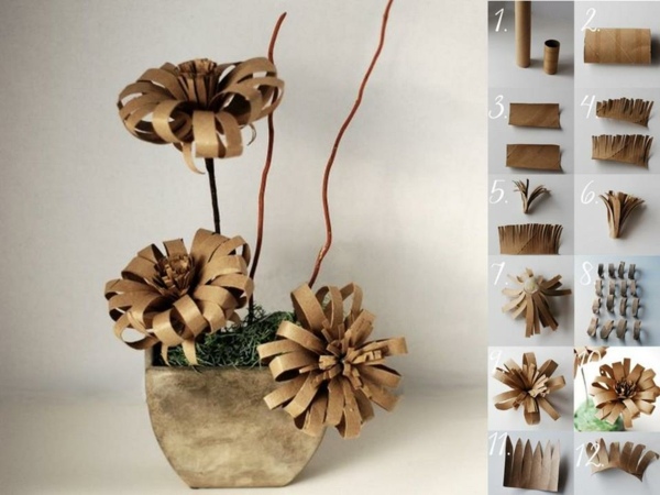 DIY Table Decorating Paper Flower 