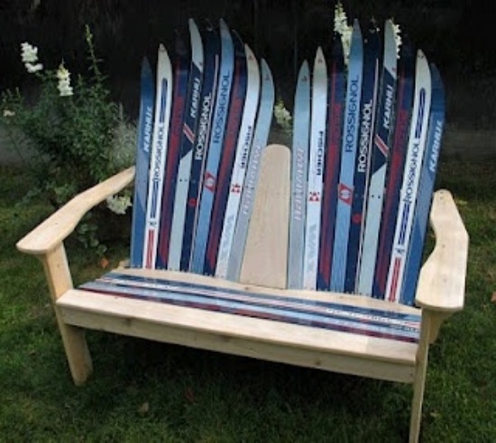 furniture ski board bench