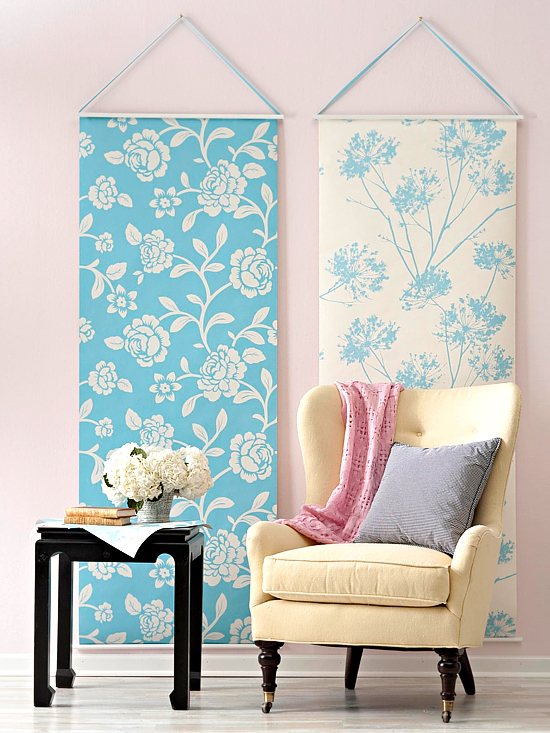 35 creative ideas for leftover wallpaper to make on your own