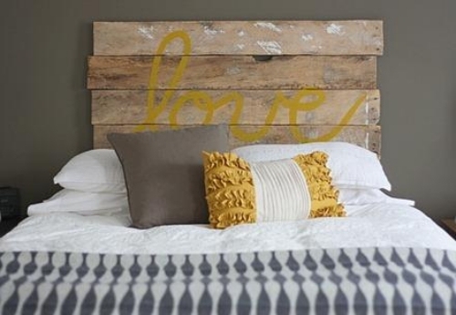 DIY ideas bedroom headboard