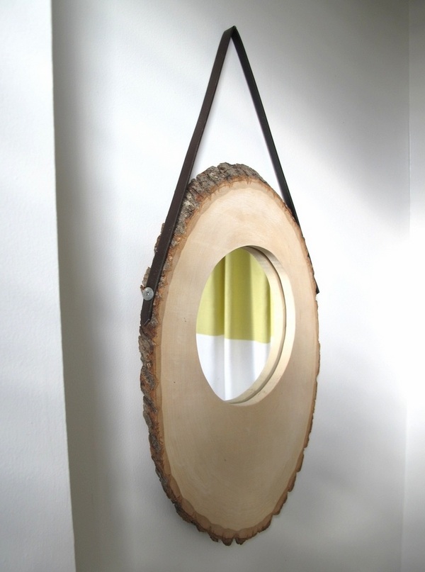DIY wooden frame home decor natural materials