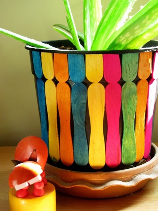 Spring Crafts for Kids: Decorate Terra Cotta Pots