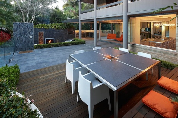 Dining outdoor furniture design garden seating
