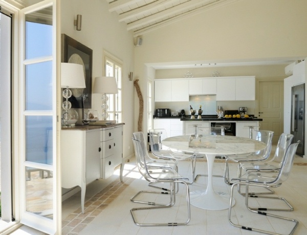 Dining room kitchen mediterranean furniture ideas