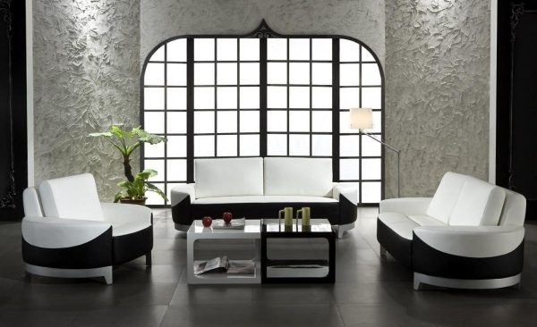  black white living room interior design ideas