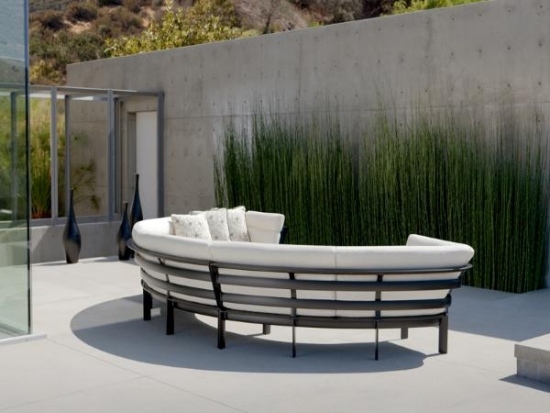 Garden furniture ideas white upholstery