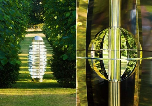 statues metal modern garden design decorating ideas