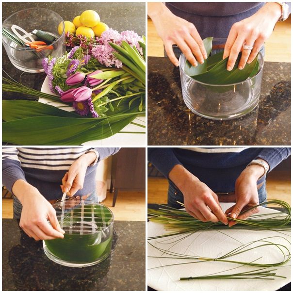 Instructions Easter Flower Table Decor