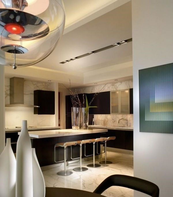 Interior design ideas modern dark wood fronts 