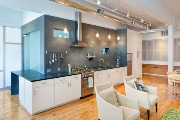 Interior design ideas modern kitchen industrial style