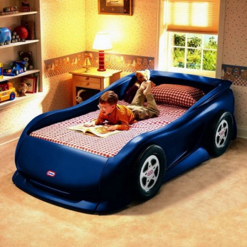 Modern kids bed design car beds