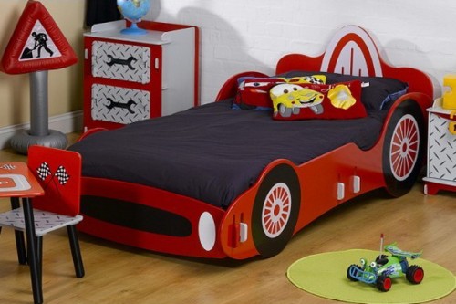 Modern nursery design car bed