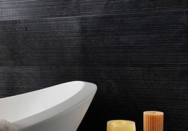 Natural stone tiles for bathrooms bathtub candles