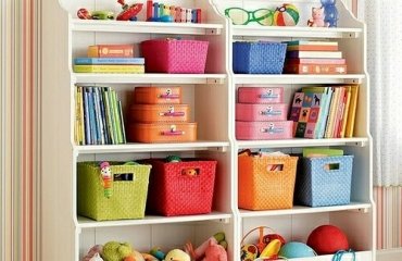 A bed with storage drawers is a good space-saving idea